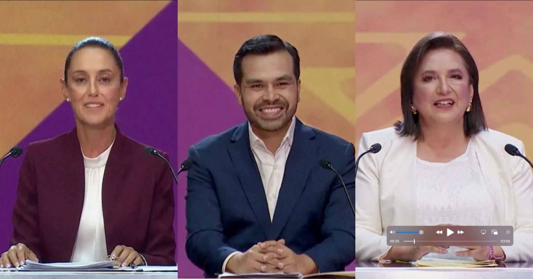 Todo listo para el segundo debate presidencial este domingo