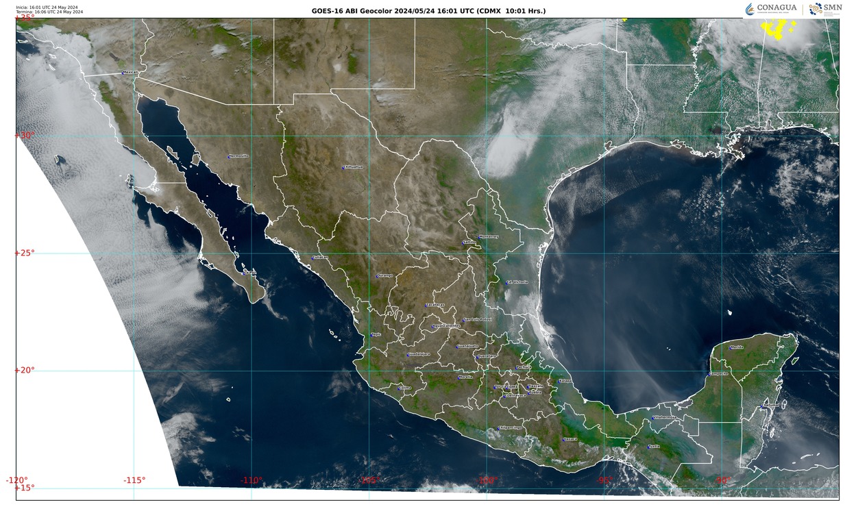 Temperaturas de 40 a 45 grados en Colima como consecuencia de la tercer onda de calor